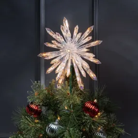 13" Pre-Lit Star Burst Tree Topper