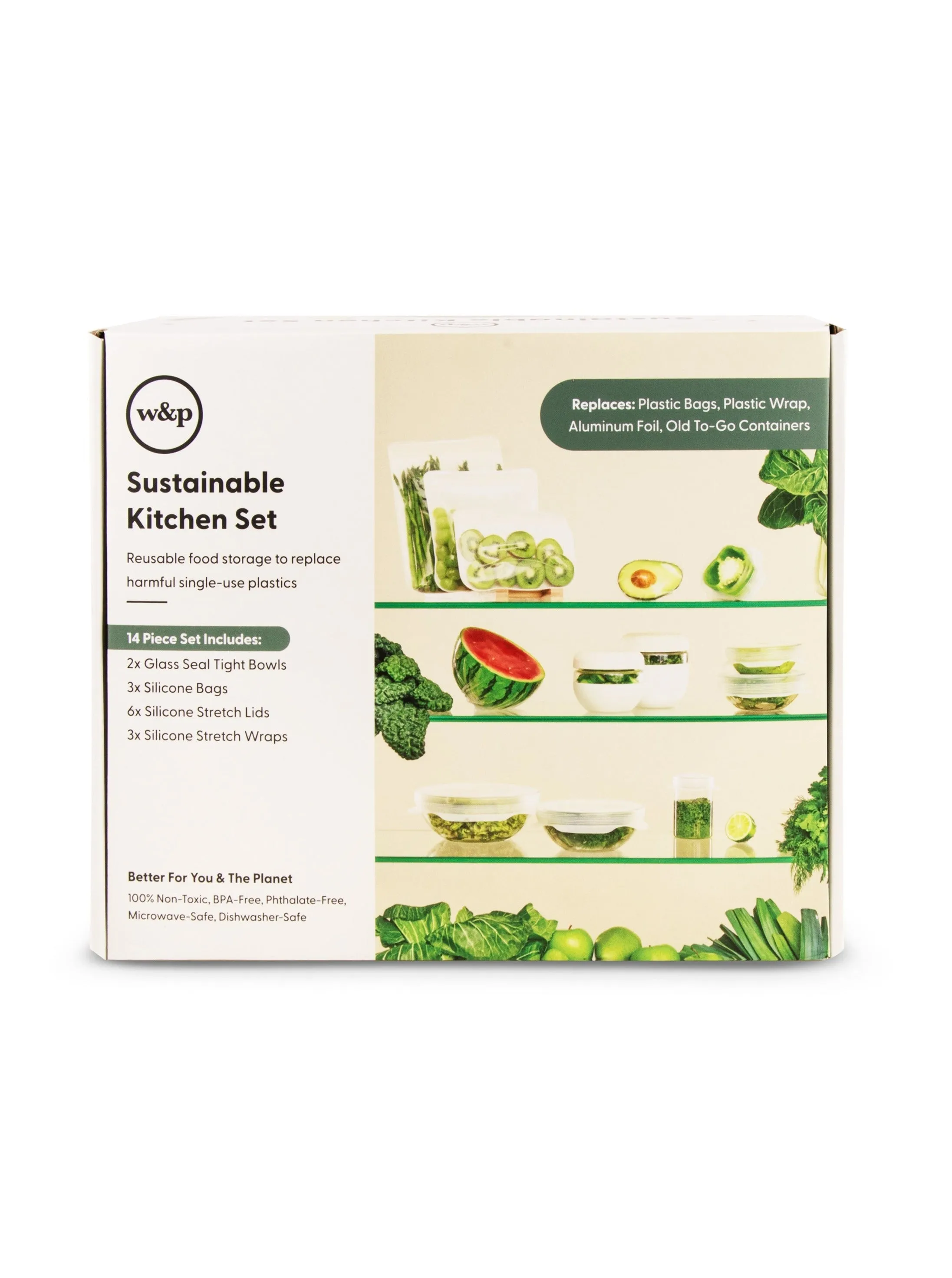 14-Piece Sustainable Kitchen Set