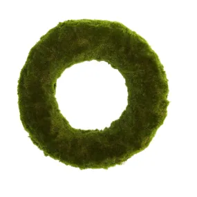 18” Moss Artificial Wreath