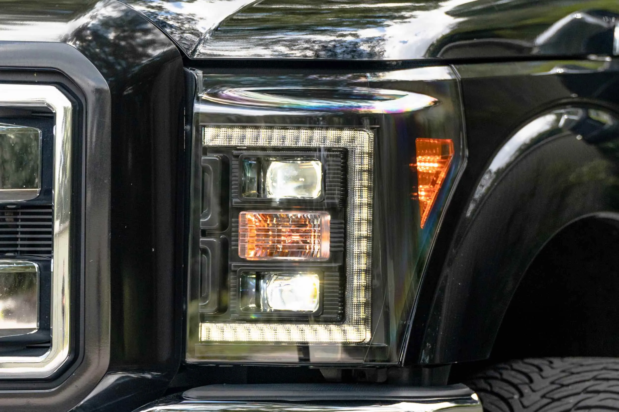 2011-2016 Ford Super Duty XB Hybrid LED Headlights