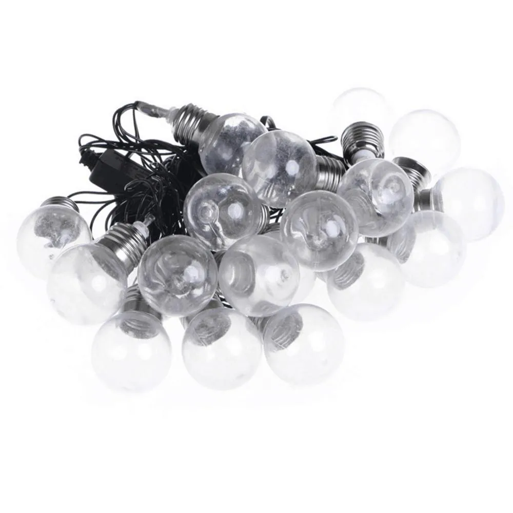 220V 20 LED Light Bulb Ball String Fairy Lights For Bedroom