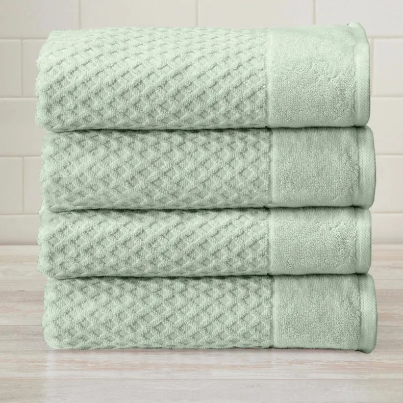 4 Pack Cotton Bath Towels - Grayson Collection