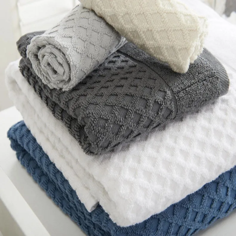 4 Pack Cotton Bath Towels - Grayson Collection