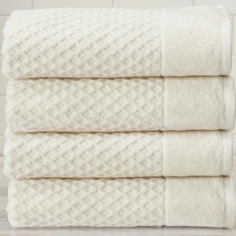 4 Pack Cotton Bath Towels - Grayson Collection