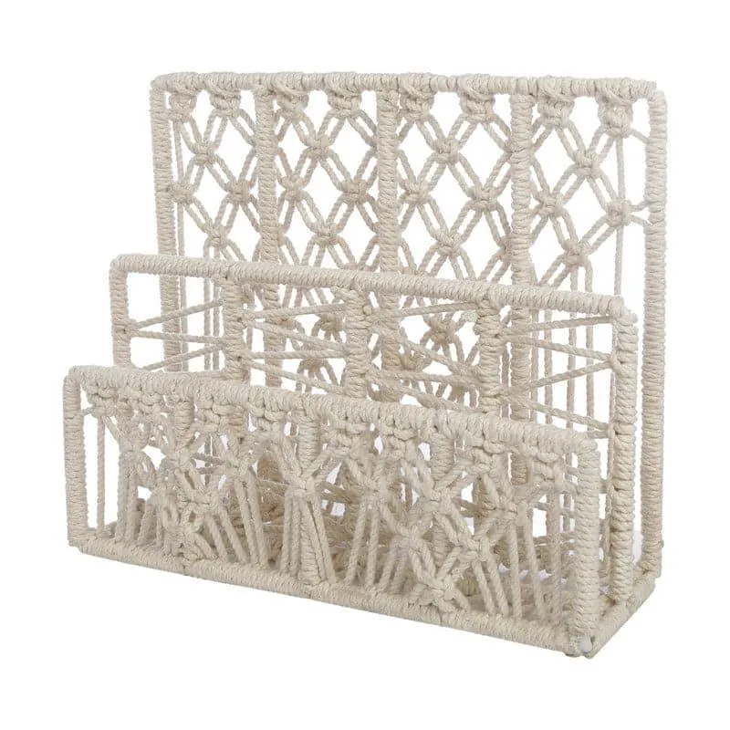 Agela Macrame Magazine Holder