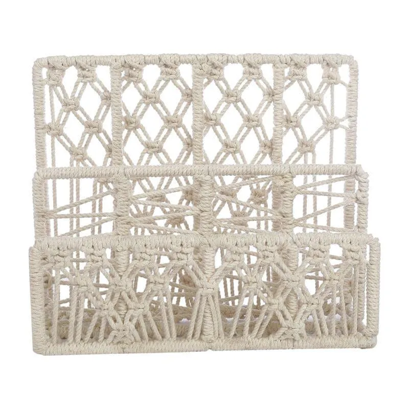 Agela Macrame Magazine Holder