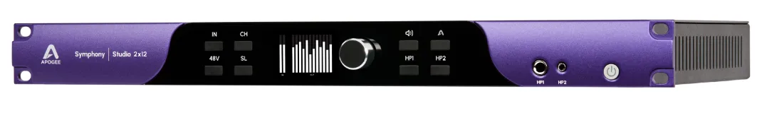 Apogee SYMPHONY-STUDIO-2X12 USB-C Audio Interface with 2 Mic/Line IN × 12 Line Level OUT