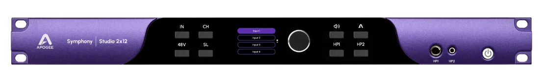 Apogee SYMPHONY-STUDIO-2X12 USB-C Audio Interface with 2 Mic/Line IN × 12 Line Level OUT