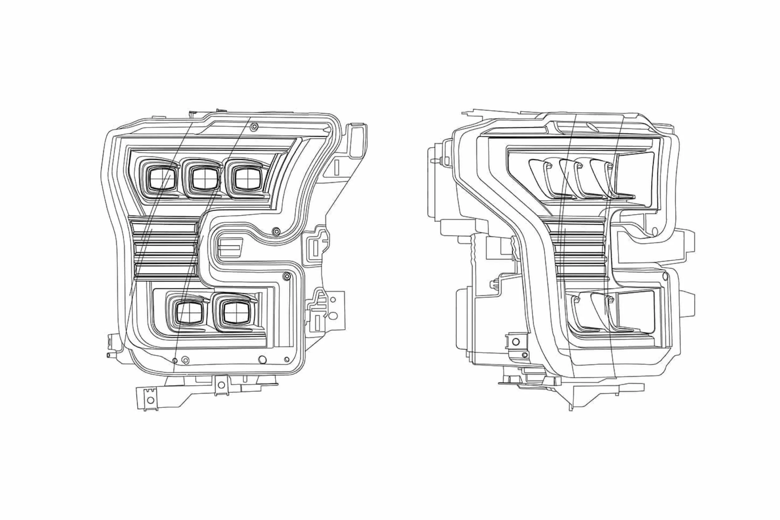 ARex Nova LED Headlights: Ford F150 (15-17)