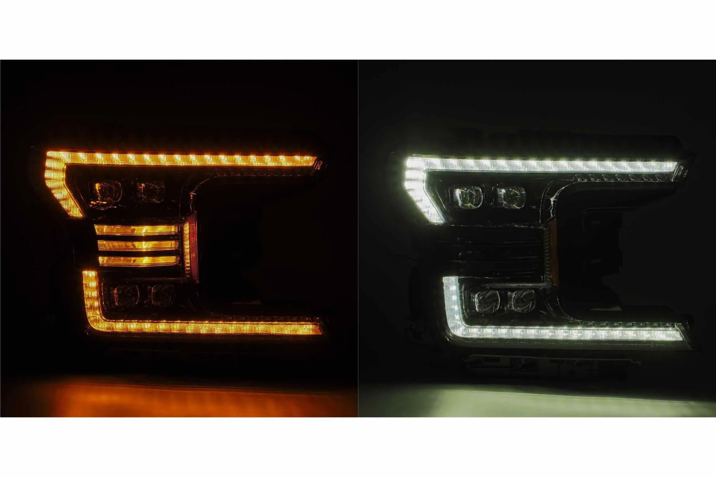 ARex Nova LED Headlights: Ford F150 (18-20) - Alpha-Black (Set)