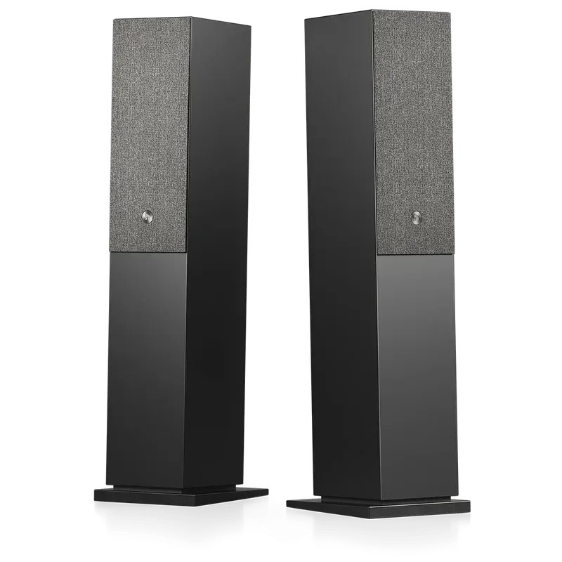 Audio Pro A48 Wireless Multi-Room Bluetooth Floorstanding Speakers Pair Black