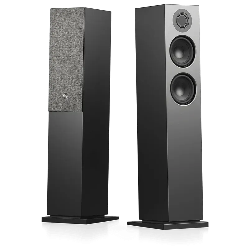 Audio Pro A48 Wireless Multi-Room Bluetooth Floorstanding Speakers Pair Black