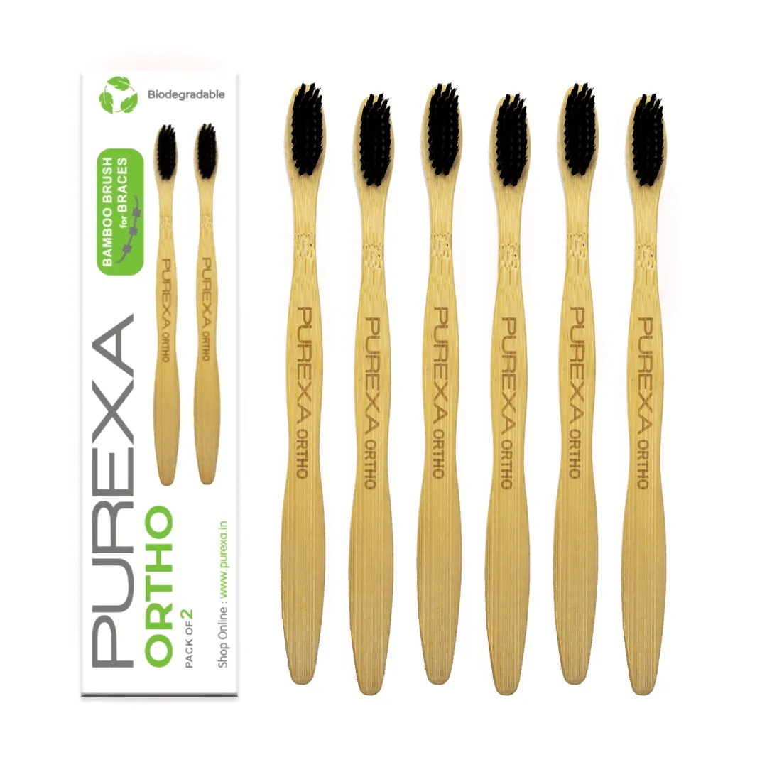 Bamboo Orthodontic Toothbrush