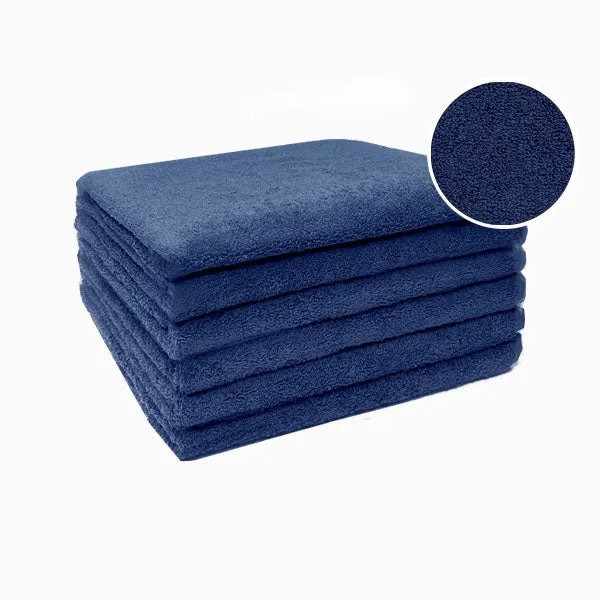 Barneys Platinum Collection Commerical Bath Towels -  Navy - 6 Pieces