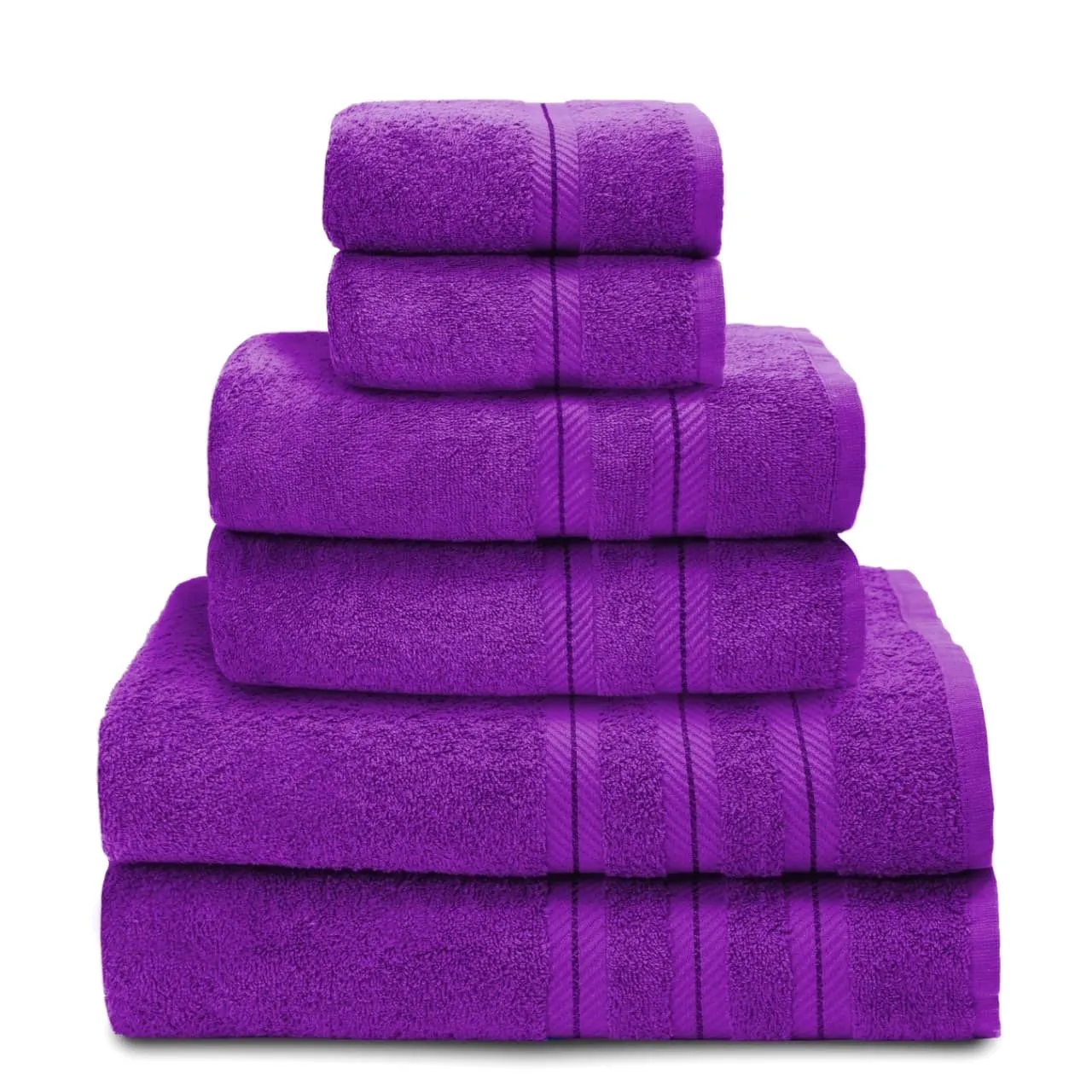 Bath Sheets Pack of 2 100% Cotton 450gsm | 4 Colours