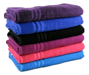 Bath Sheets Pack of 3 Budget Quality 380gsm | 6 Colours