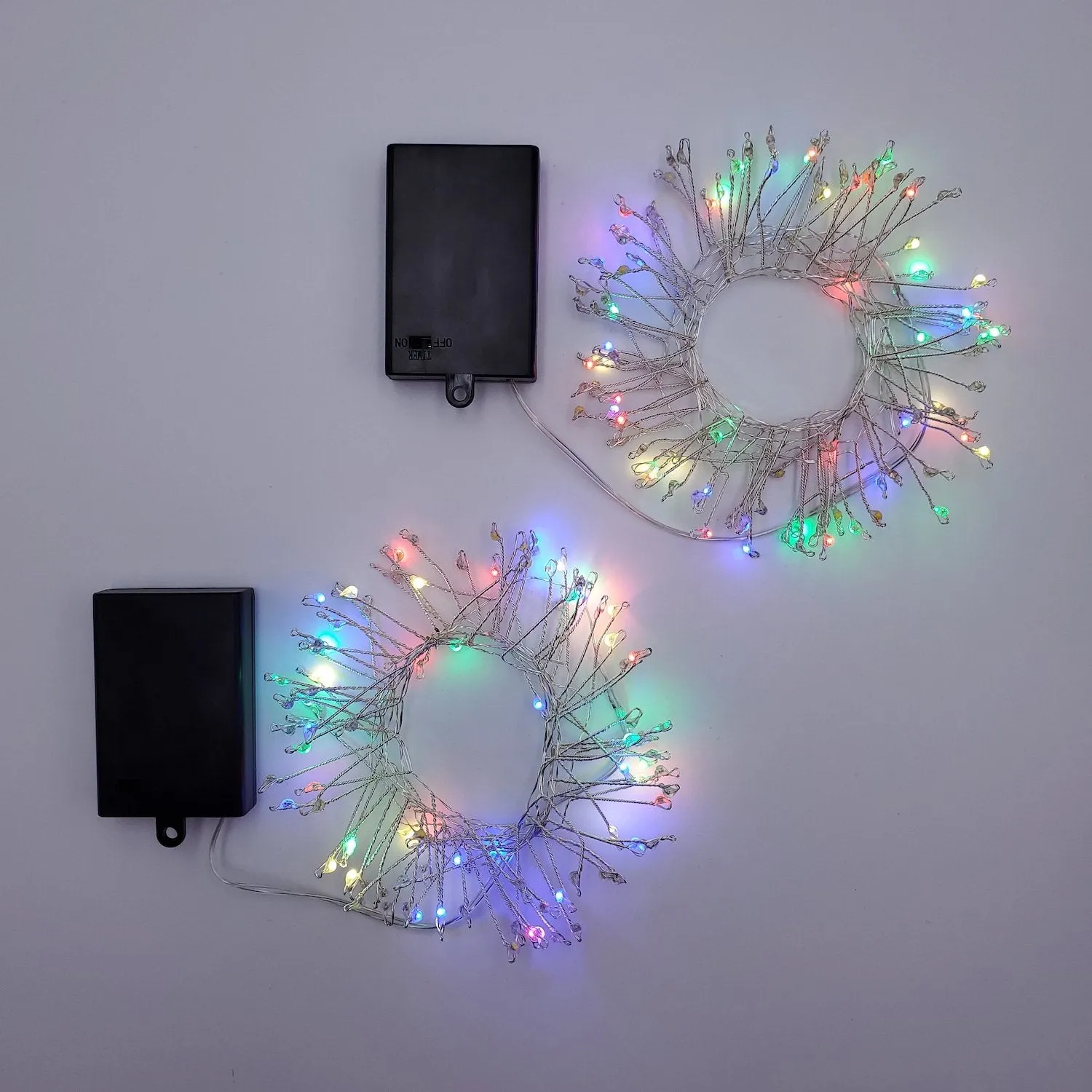 Battery Operated LED Firecracker Fairy String Lights