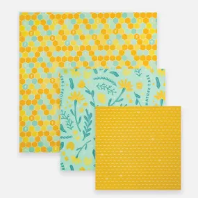 Bee Lovers Beeswax Wrap Set