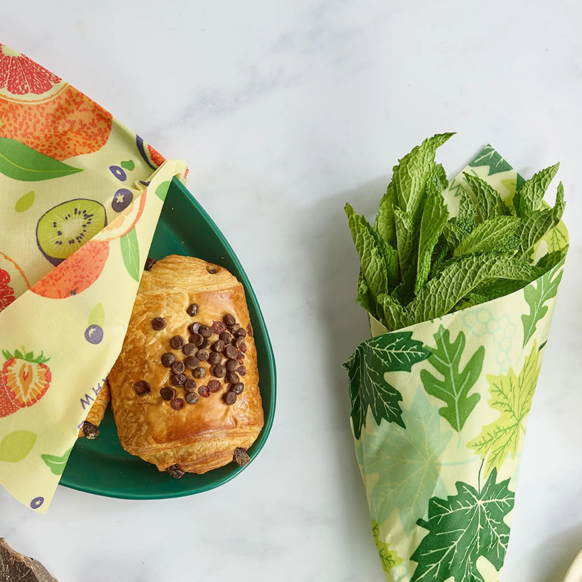 Bee's Wrap: Reusable Beeswax Food Wraps - Plastic-Free (Pack of 3)