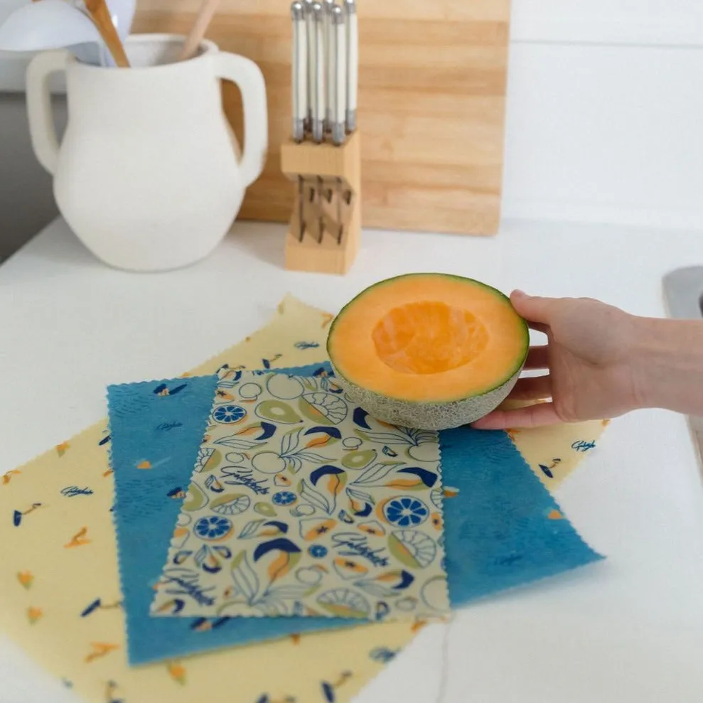 Beeswax Food Wraps: Ocean Favourites Bundle