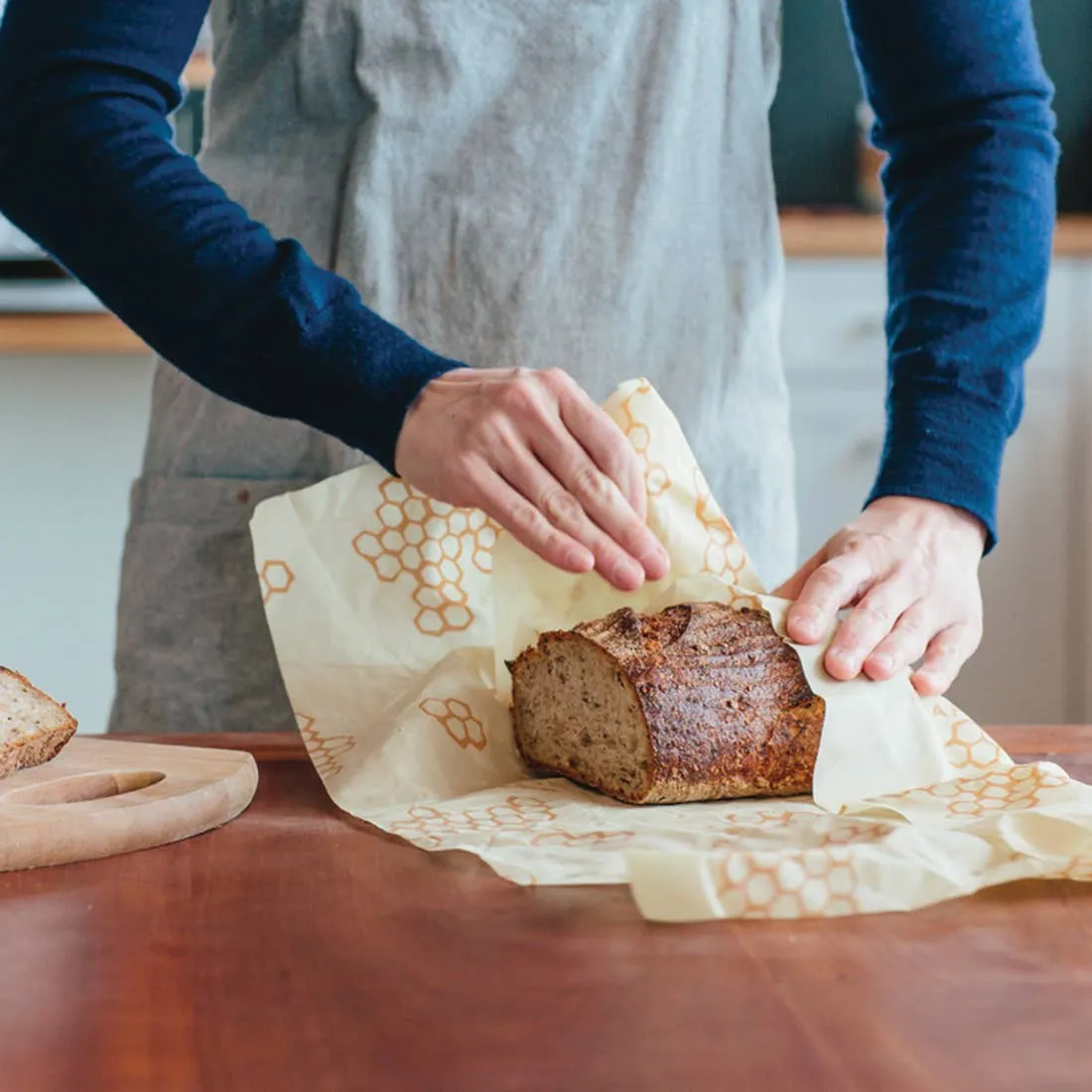 Beeswax Wrap Bread