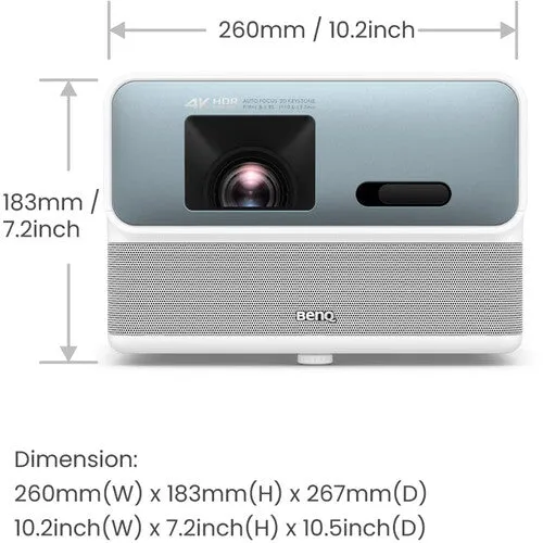 BenQ GP500 1500-Lumen UHD 4K DLP Smart Home Theater Projector