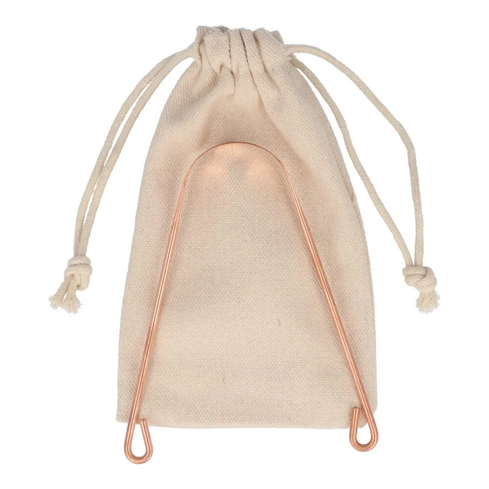 Biome Copper Tongue Cleaner with Bag