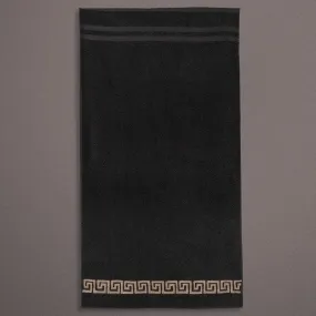 Black Silly Cuddly Bath Towel