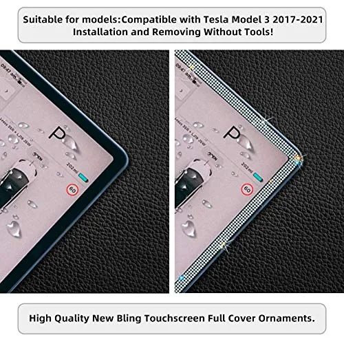 Bling Screen Cover for Tesla Model 3 & Y