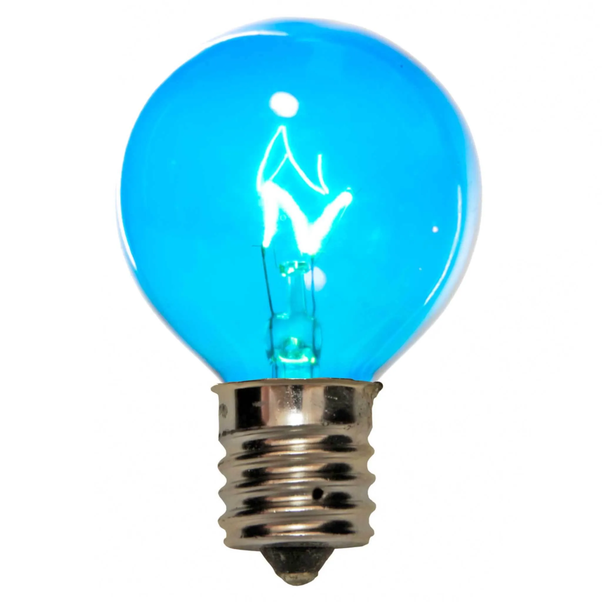 Blue G40 Light Bulbs