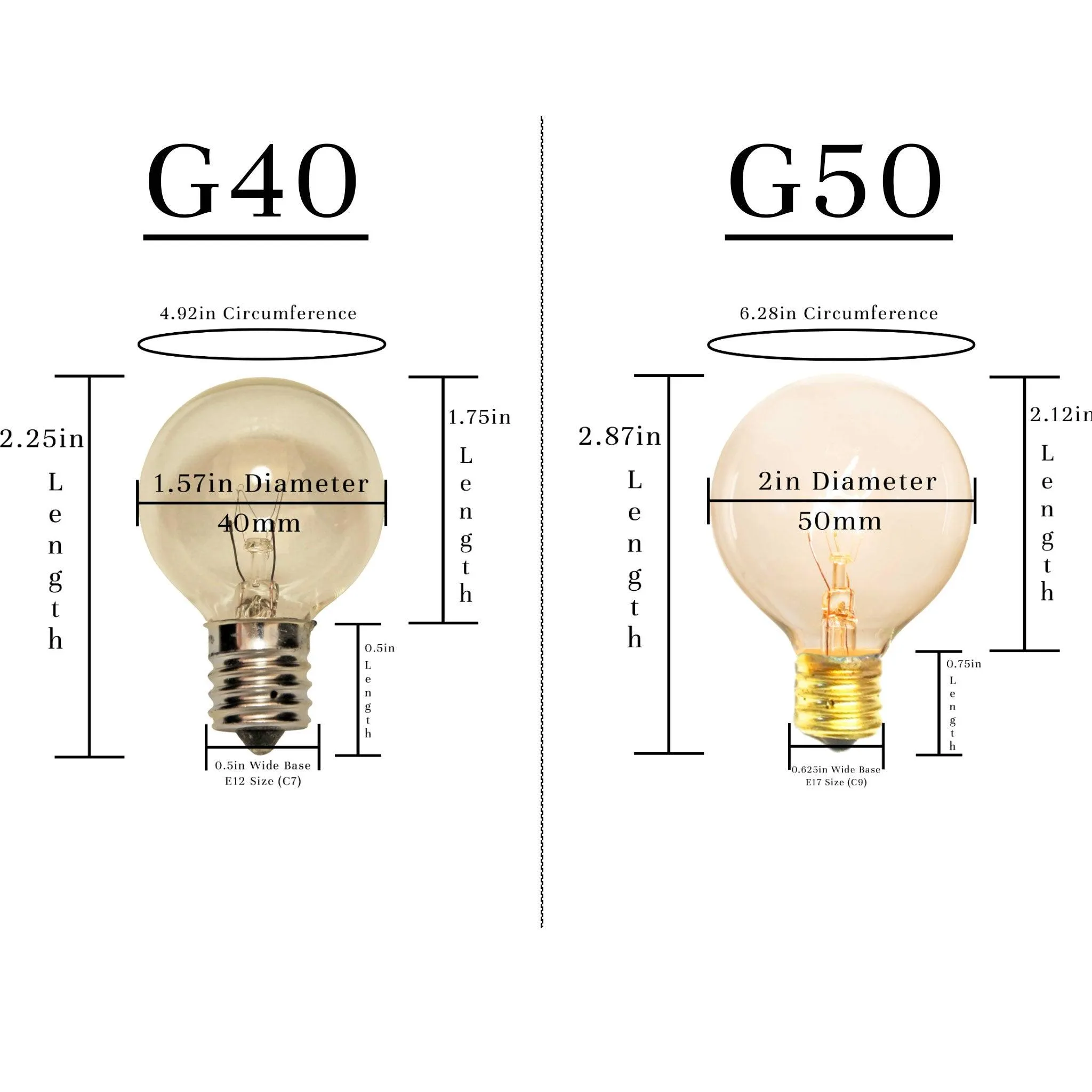 Blue G40 Light Bulbs