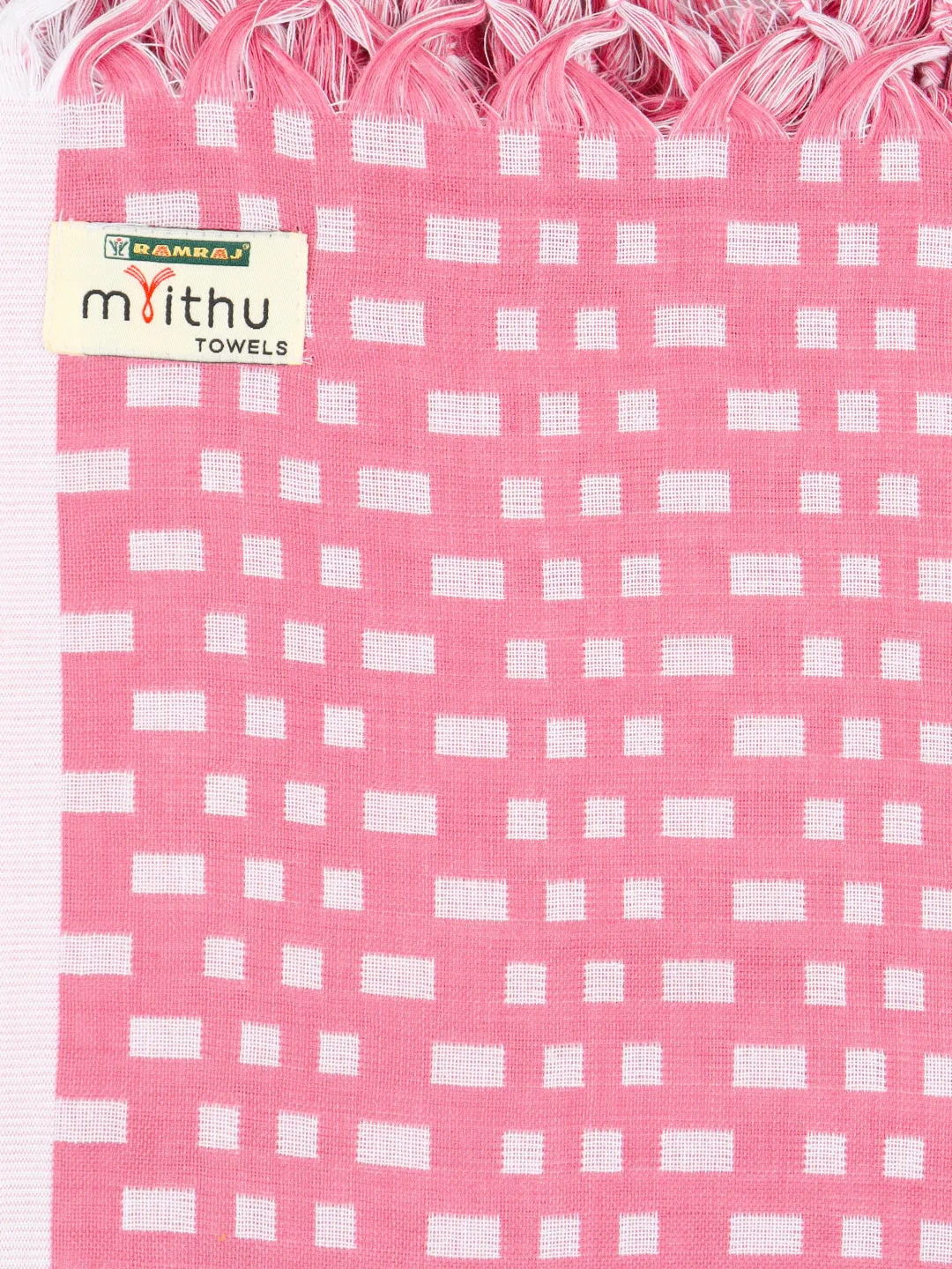 Checked Bath Assorted Color Towel Twin Plus 896G