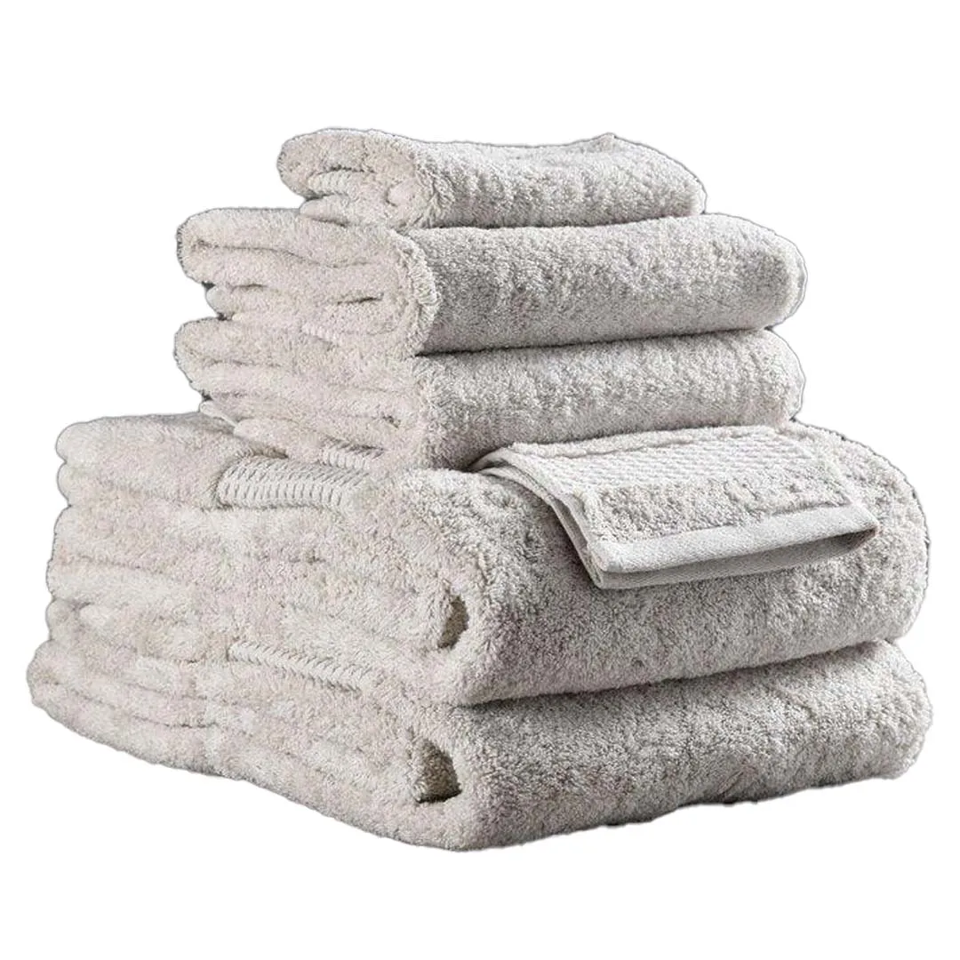 Delilah Home 100% Organic Cotton Bath Towels, Set of 3 or 6