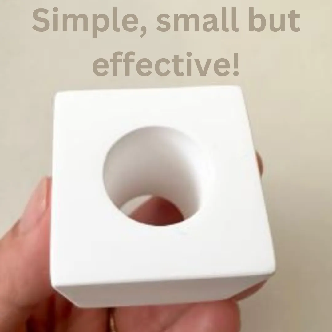 Diatomite Cube Toothbrush Holder: A Plastic-Free, and Minimalist Toothbrush Stand