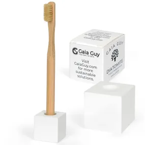 Diatomite Cube Toothbrush Holder: A Plastic-Free, and Minimalist Toothbrush Stand