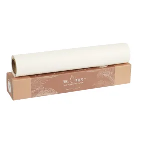 Food Wrapping Paper Roll Plain | White