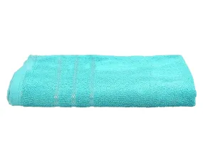 Heart Home Soft Cotton Bath Towel for Hands, Face, Newborn Babies, Toddlers, Children, 19"x38" (Blue)