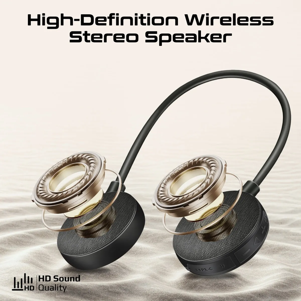 High-Definition Dynamic Neckband Wireless Stereo Speaker