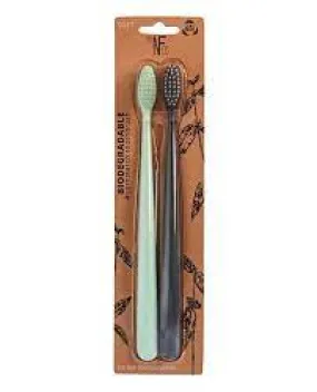 Jack N' Jill Natural Toothbrush 2pk