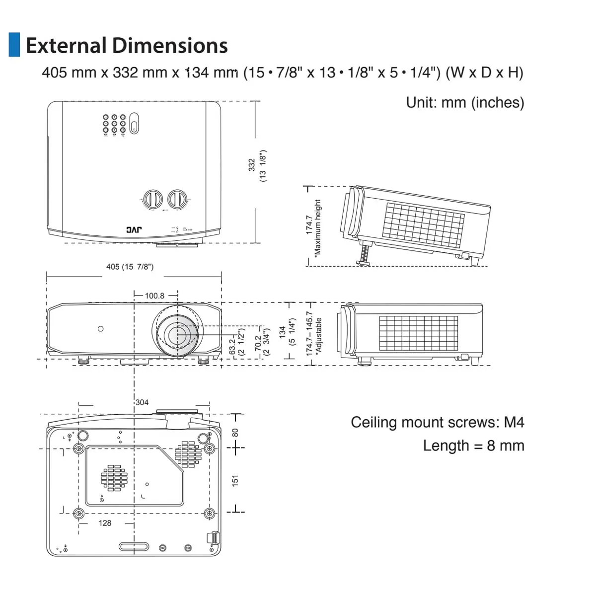 JVC LX-NZ30 4K Laser Home Theater Projector