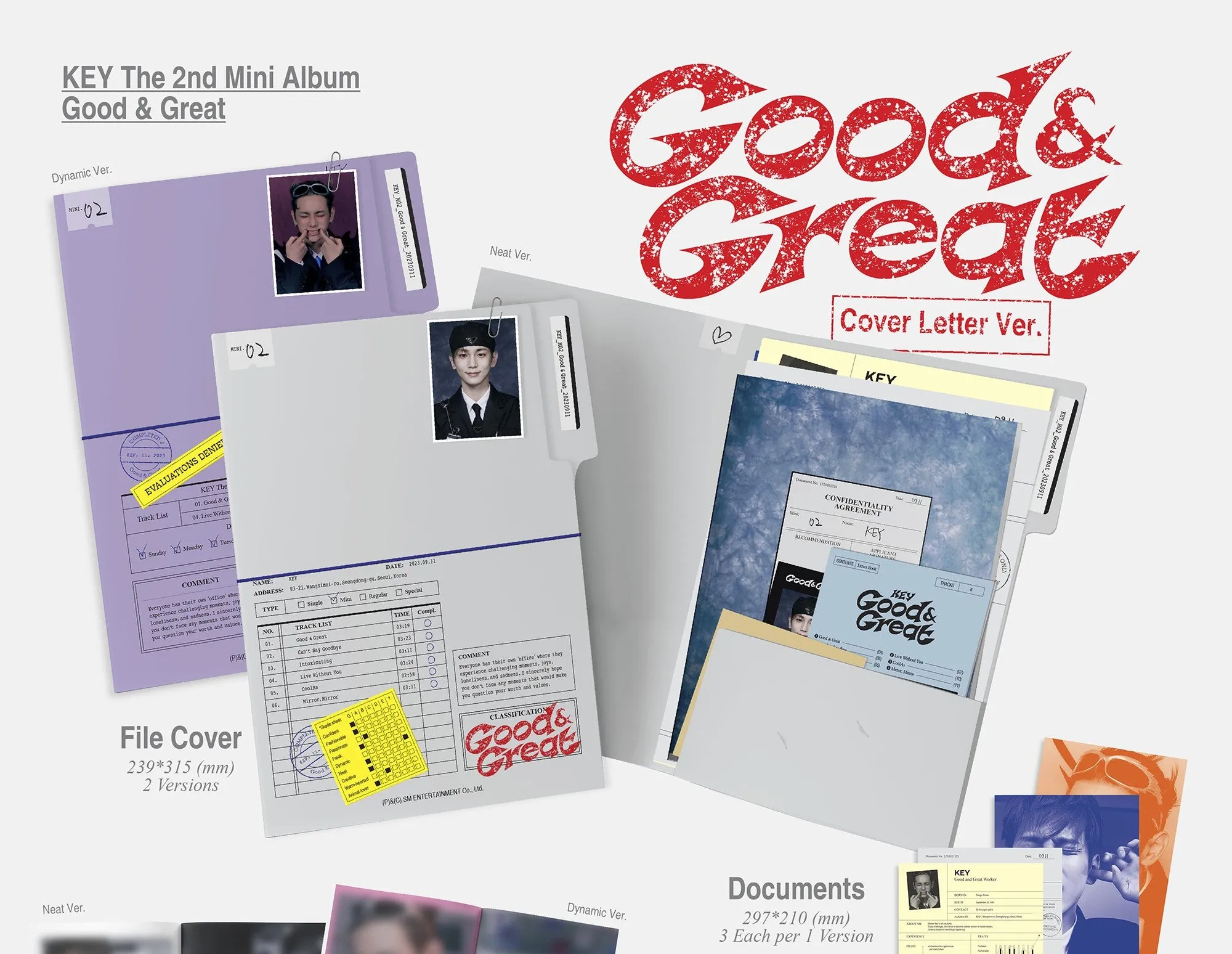 KEY Mini Album Vol. 2 – Good & Great (Paper Ver.) (Random)