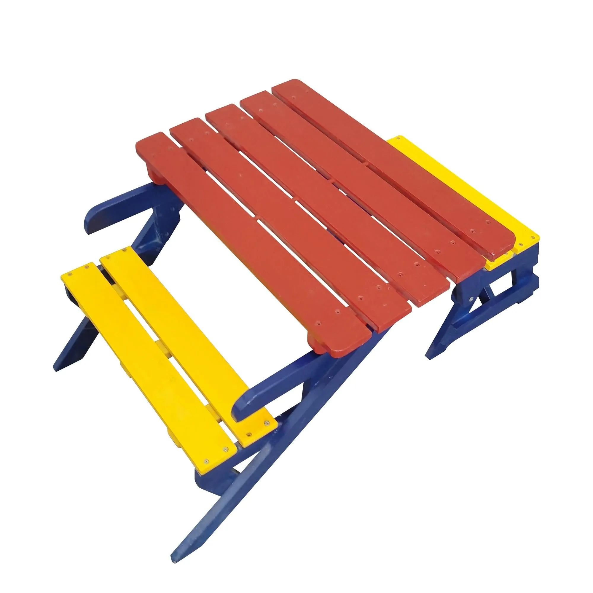 KID'S MULTI-FUNCTIONAL  ARM CHAIR,  TABLE  2 BENCHES（All-in-one）