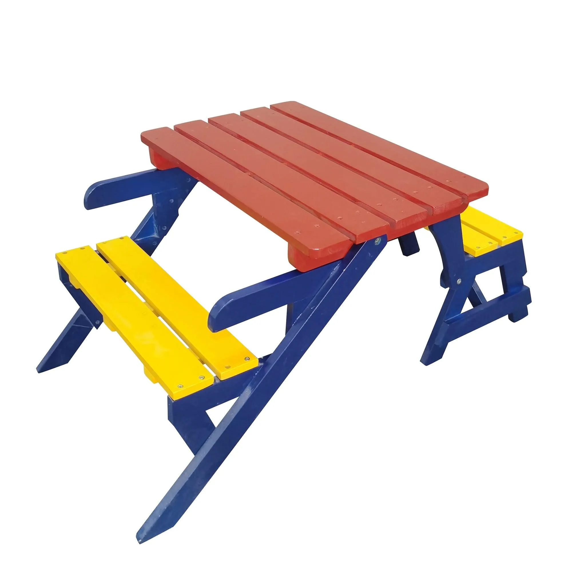 KID'S MULTI-FUNCTIONAL  ARM CHAIR,  TABLE  2 BENCHES（All-in-one）