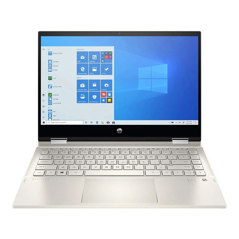 Laptop HP Pavilion x360 14m-dw0023dx 14" FullHD 8GB/256GB i5-1035G1, gold, English keyboard