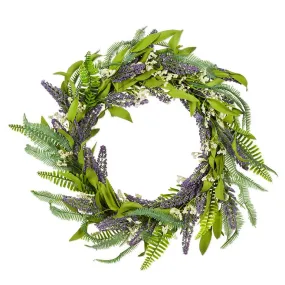 Lavender & Fern Wreath