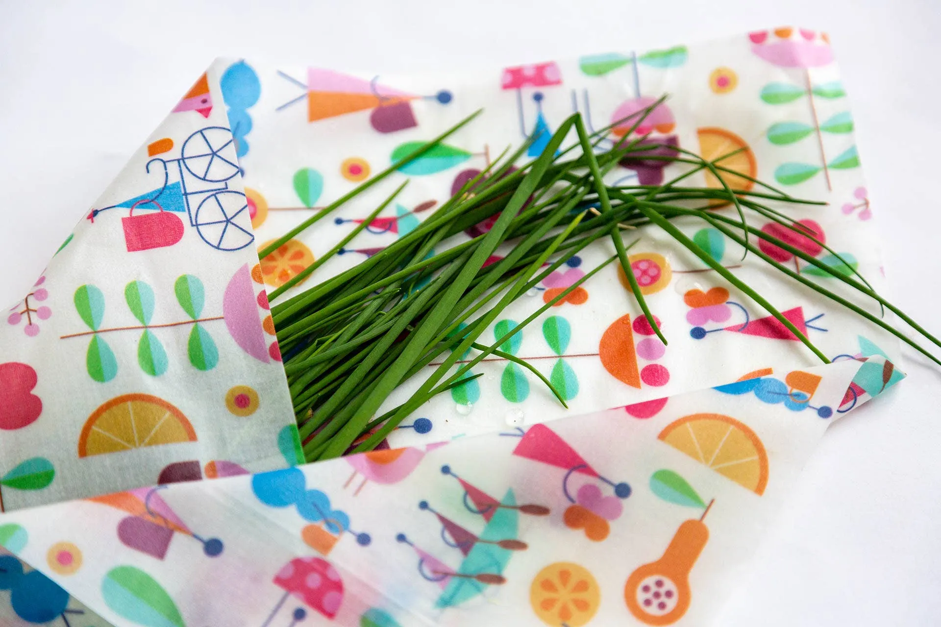 Medium Reusable Beeswax Food Wrap, 12" X 12"