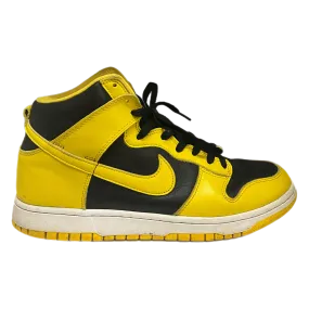 Nike Dunk High Black Varsity Maize - Size 11.5