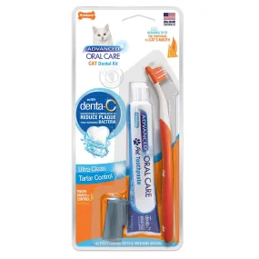 Nylabone Advanced Cat Oral Care Dental Kit For Cats