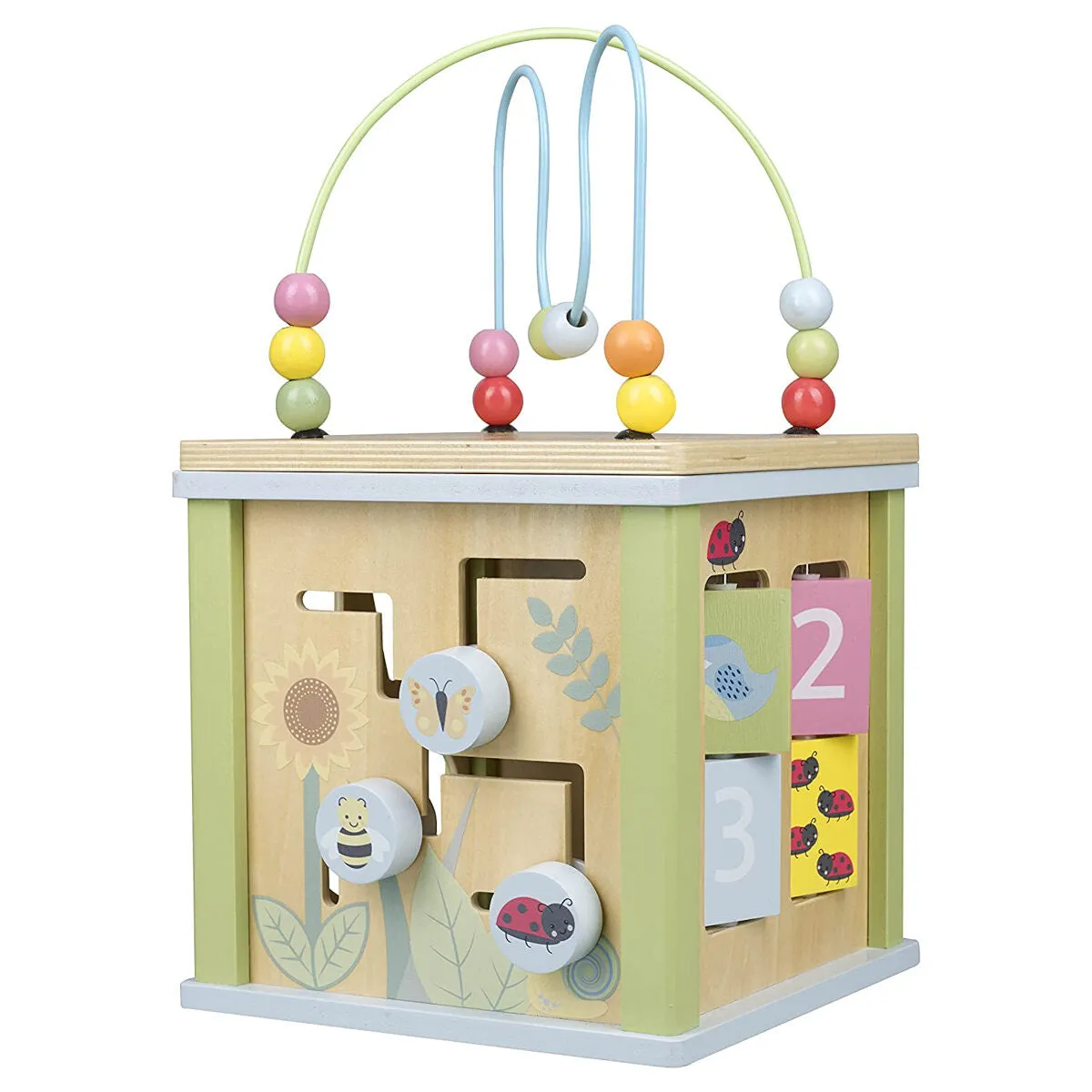 Orange Tree Toys Spring Garden Activity Cube