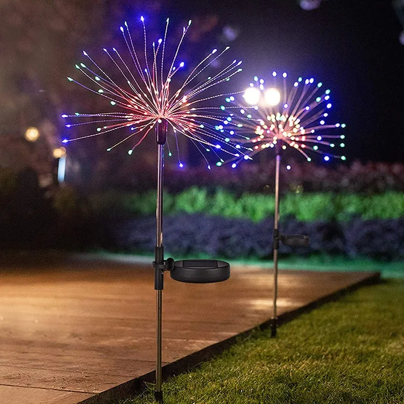 Outdoor Fireworks Style Solar Lights